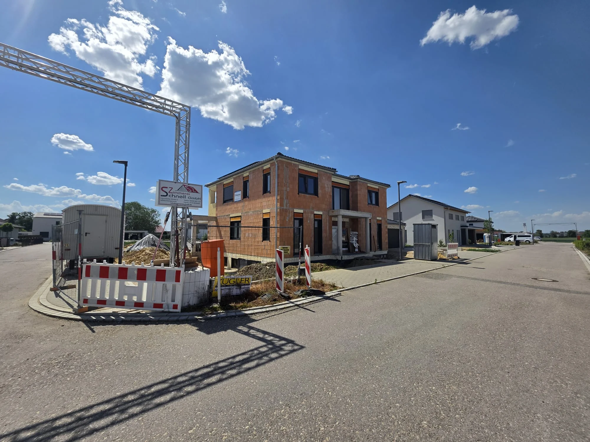 Neubau Einfamilienhaus in Königsmoos – Eingabeplanung
