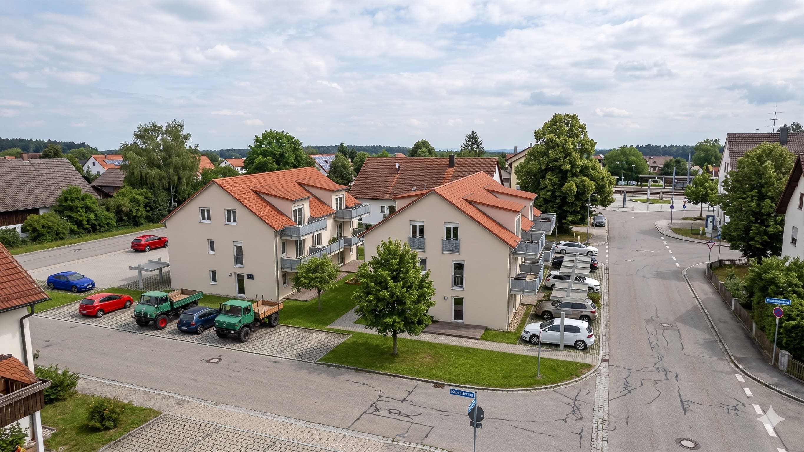 Tragwerksplanung, Brandschutz und Schallschutz für zwei Mehrfamilienhäuser in Baar-Ebenhausen